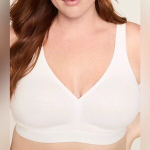 Cacique Cotton Unlined No Wire Bra 42F